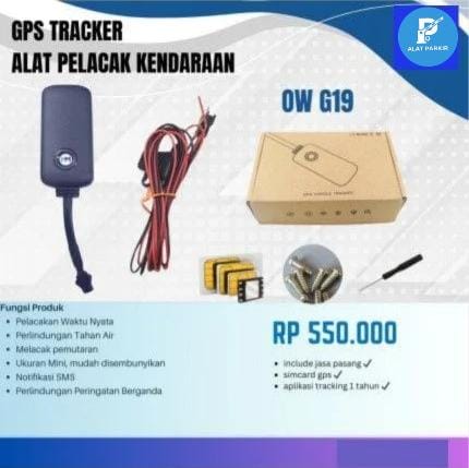 GPS Tracker Oneway G19 Pelacak Kendaraan