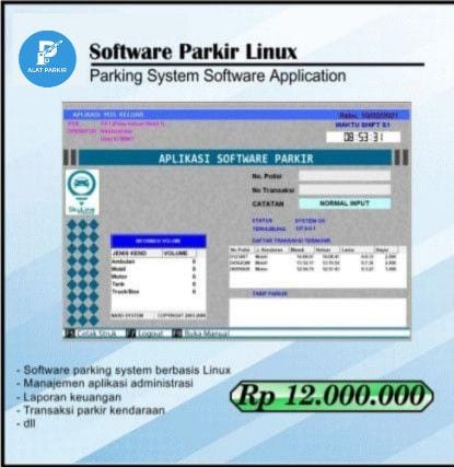 Software Parkir Linux
