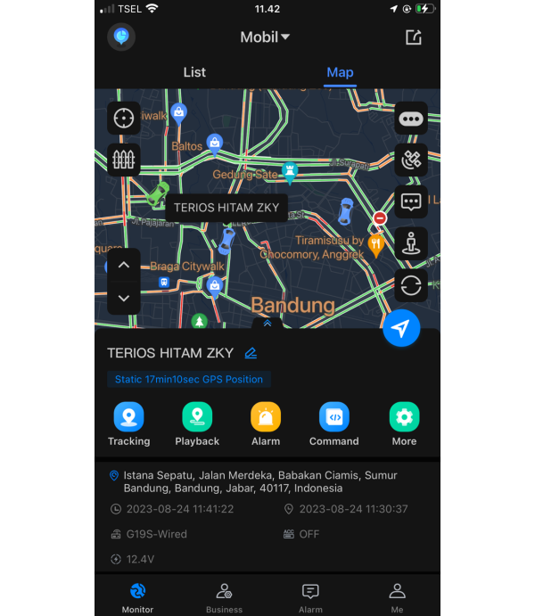 GPS Tracker Oneway G19S Pelacak Mobil