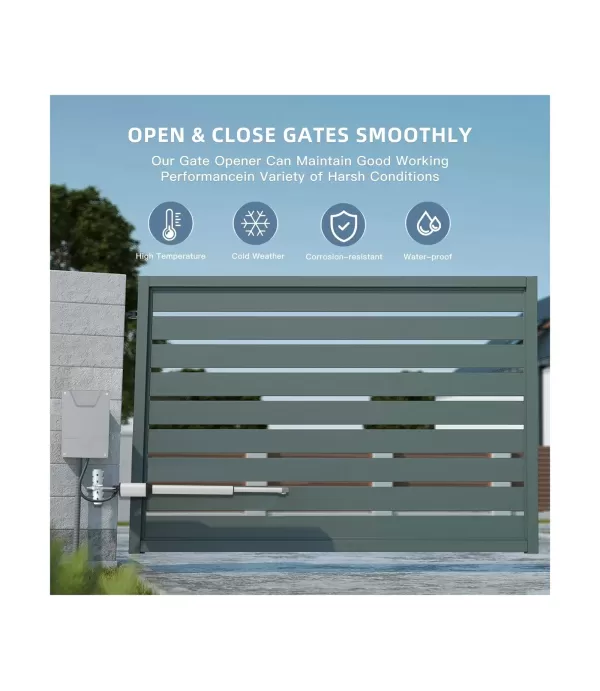 Pagar Swing gate opener