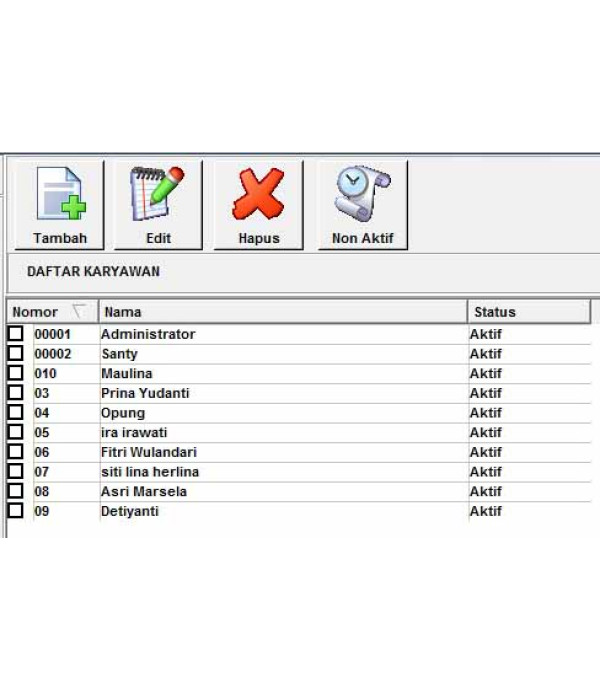 Software Parkir Linux Support Emoney